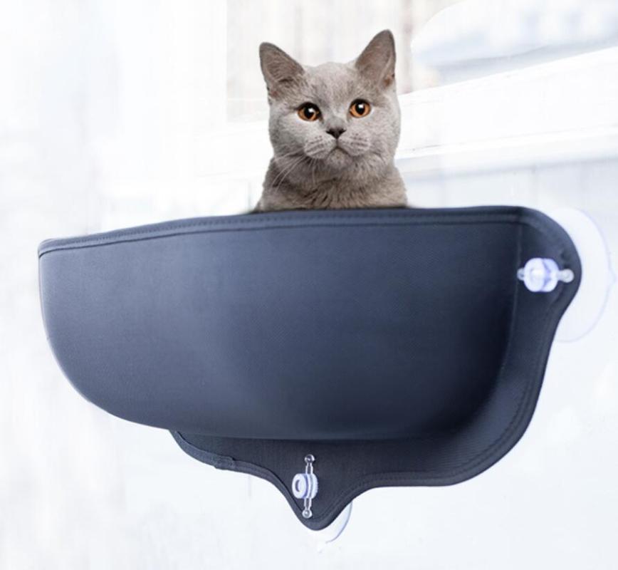 

Cat Hammock Bed Window Pod Lounger Suction Cups Warm Bed For Pet Cat Rest House Soft And Comfortable Ferret Cage