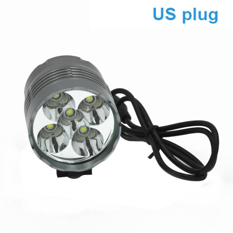 

Bicycle Light Headlight LED Bike Light Lamp Headlamp + 8.4V Charger + Battery Pack