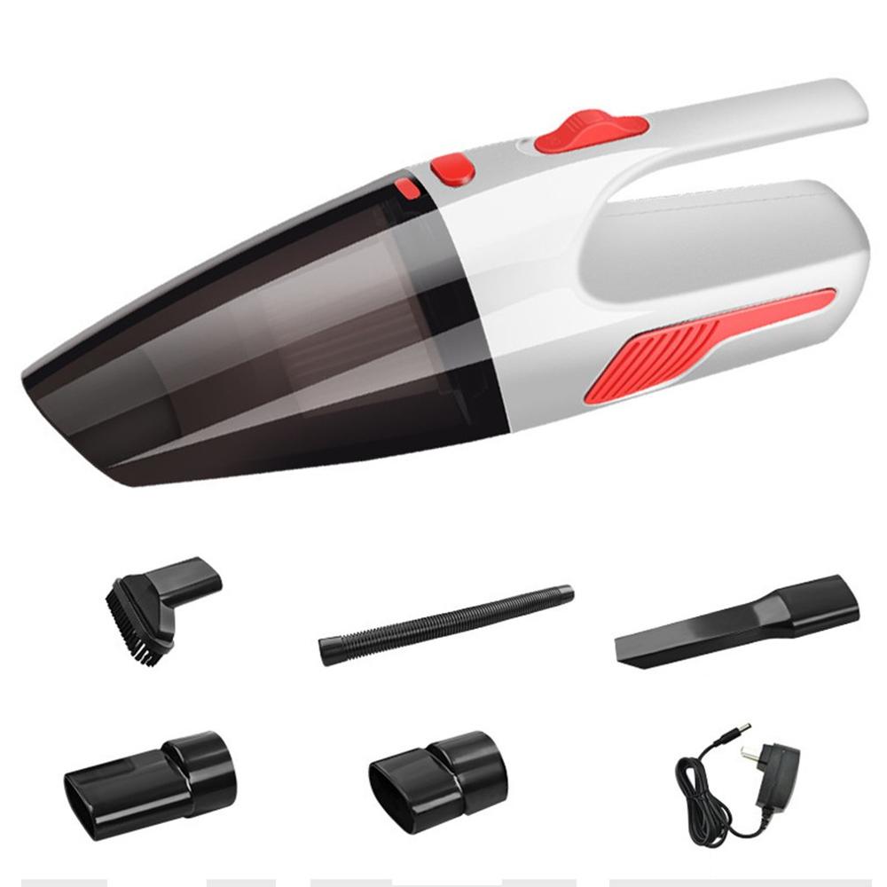 

120W Car Wireless Vacuum Cleaner Car Vacuum Cleaner Rechargeable Home Wet&Dry With Light Handheld HEPA Filter