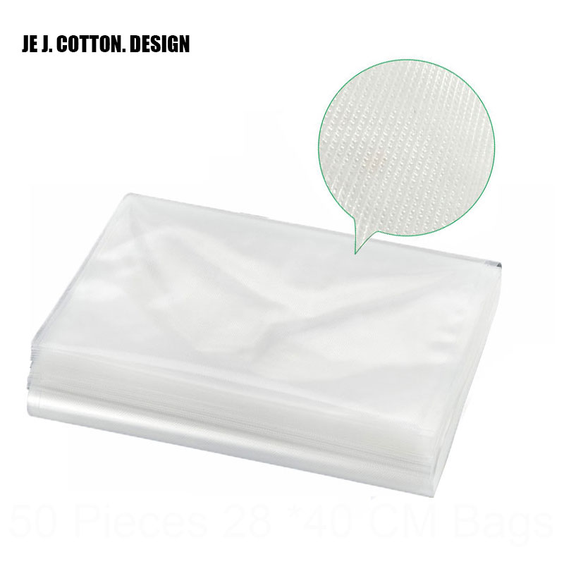 

50 Pieces/Lot Vacuum Sealer Packing Machine Packer Bags for 15X20CM 17X25CM 20X30CM 25X30CM 28X35CM Grade Grain Bag