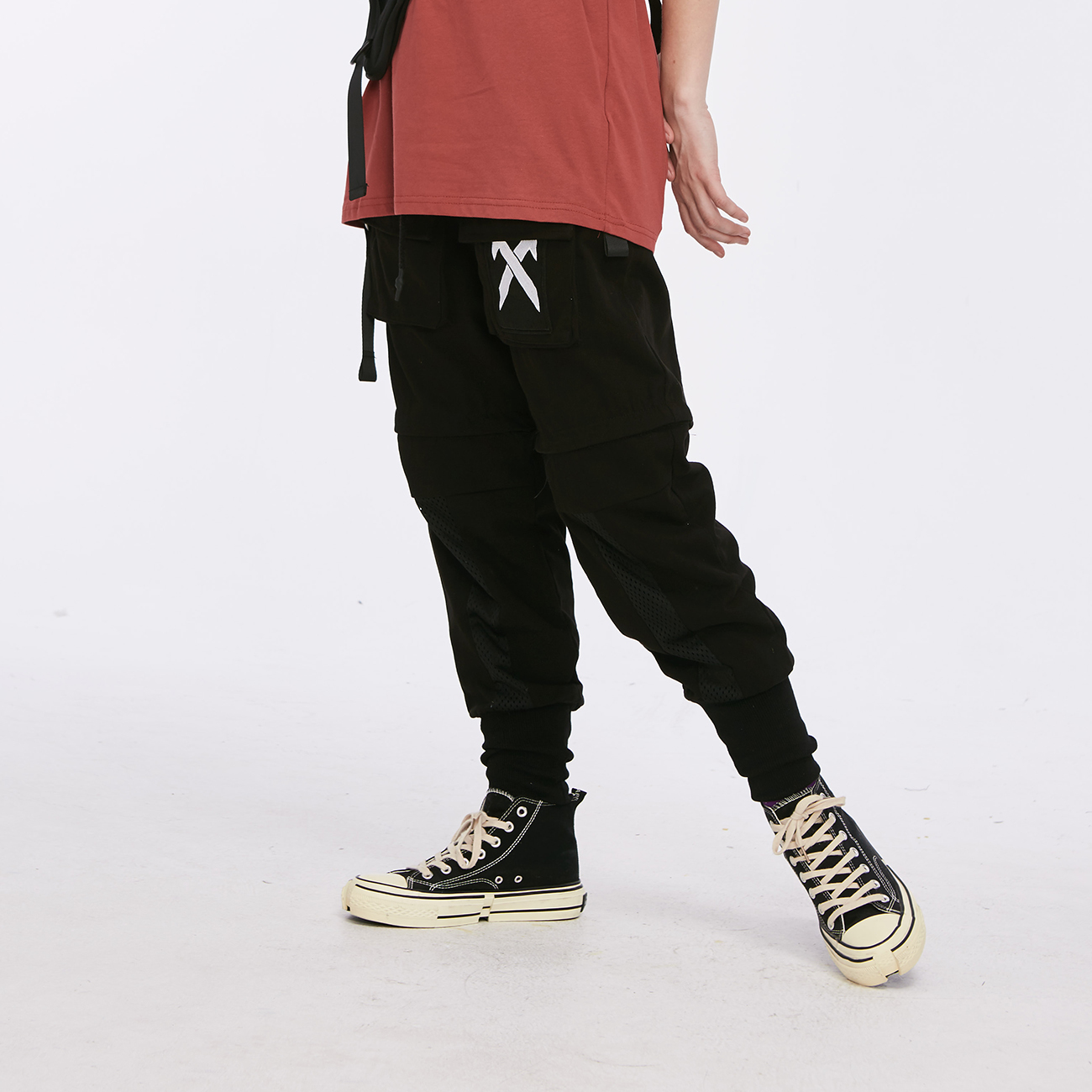 joggers pants nascar hip hop drawstring urban loose sport trousers