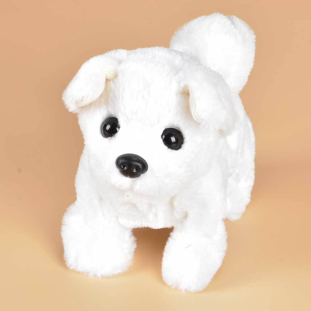 Robot Dog Electronic Dog Plush Puppy Jump Wag Tail Leash Teddy Toys Walk Bark Funny Toys For