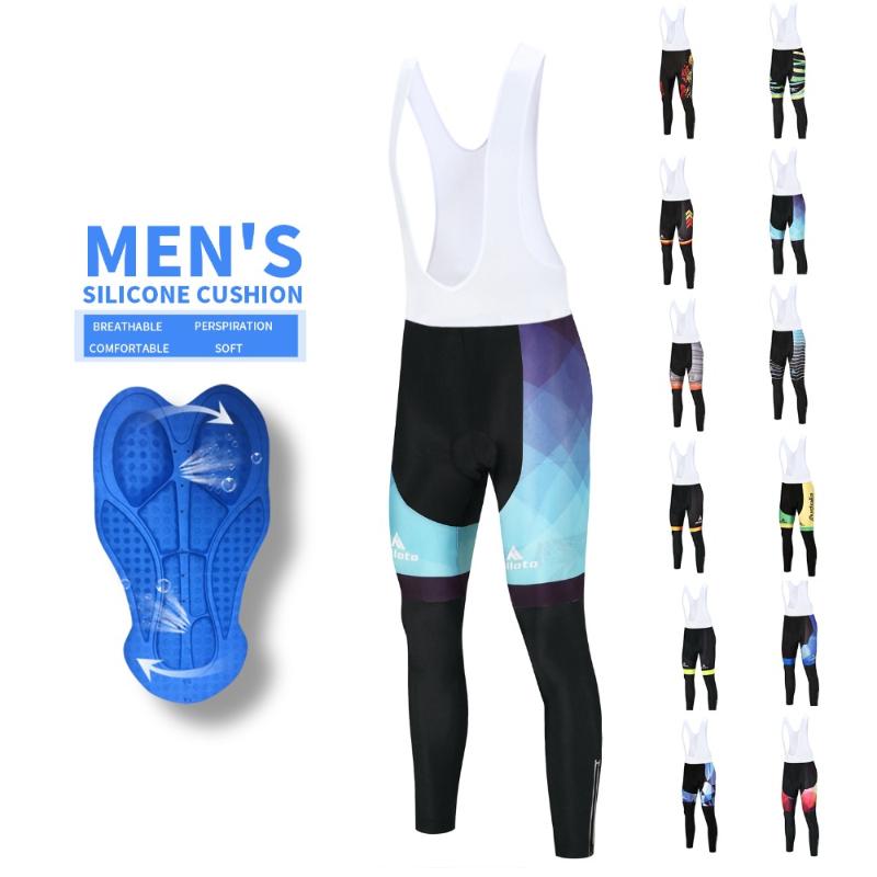 

NEW 2020 Spring Cycling Bib Pants Pro 3D Padded Coolmax Gel Tights Ciclismo Pantalones MTB Bicycle Racing Trousers Mtb garments, 16