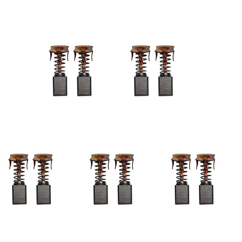 

10pcs Carbon brushes For 18V Angle Grinder For CB-430 BGA452 DGA452 7 * 7 * 10mm