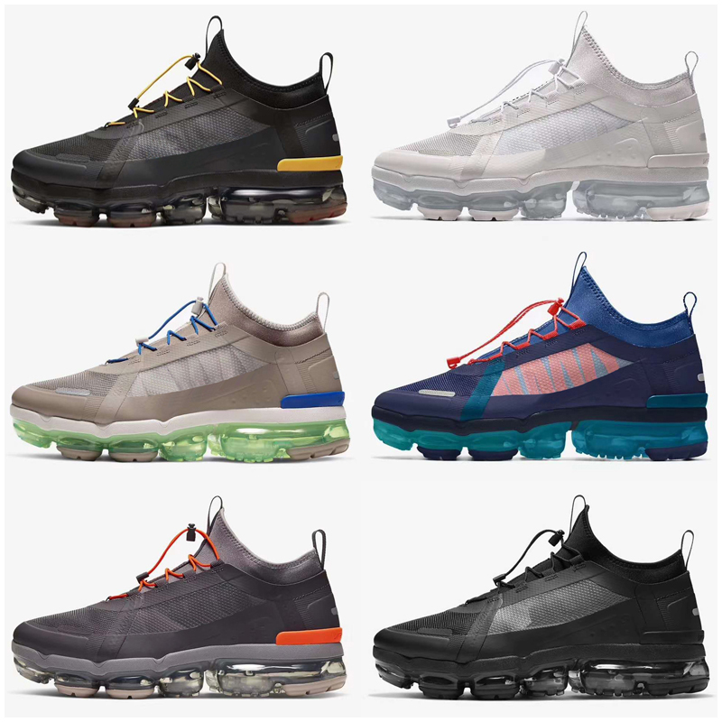 

Chaussures Moc 2 Laceless 2.0 Outdoor Shoes Triple Black Mens Sneakers Fly White knit cushion Trainers, As photo 6