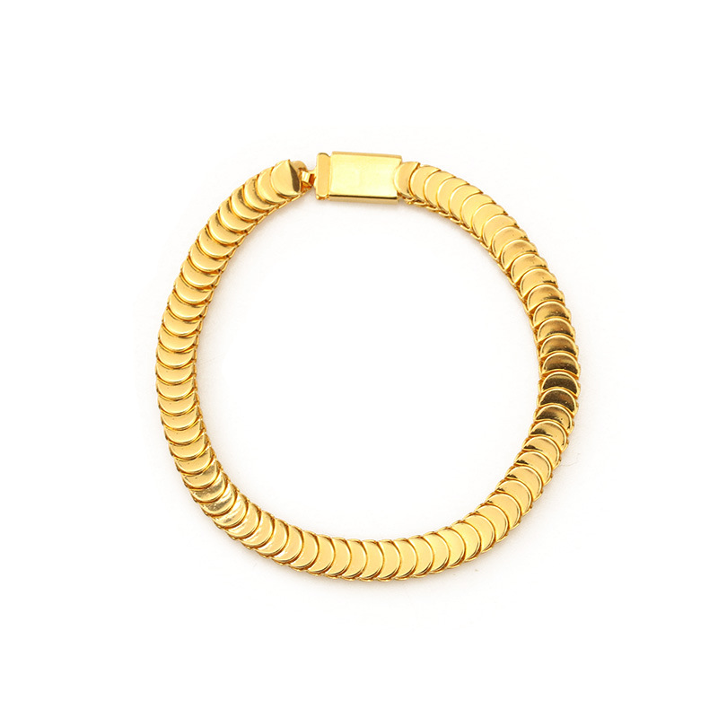 

2020 New Crude Chain Bracelets Texture Temperament Elegant Korea Bracelets For Women Friendship Jewelry