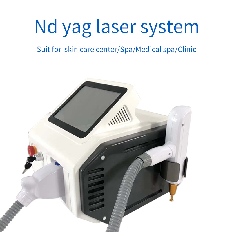 Portable Salon Use Q-Switch Nd Yag Laser tattoo removal laser machine-image-590502060