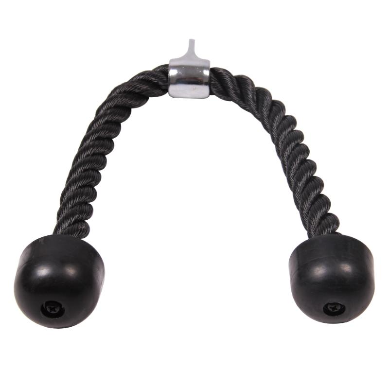 

black arm resistance bicep rope press pull down cable attachment gym fitness exercise for wholesale and freeshipping kylin sport