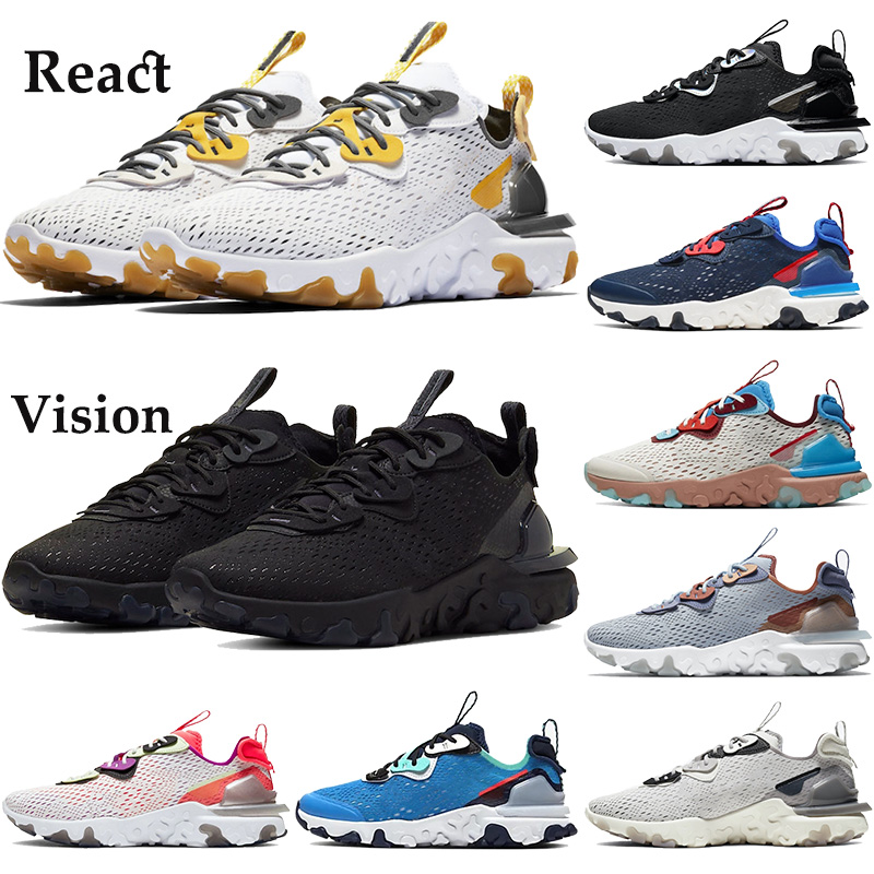 

Honeycomb React vision D/MS/X Men Women Running Shoes vast grey gravity purple volt sport Trainers black antracite Desert Oasis Sneakers, 17.white iridescent