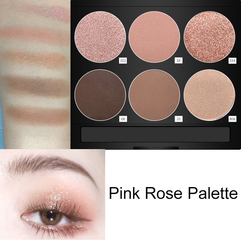 

Color Salon Charming Glitter Matte Eyeshadow Palette Shimmer Pigment Long Lasting Makeup Powder Eye Cosmetic Beauty, Cs001-18