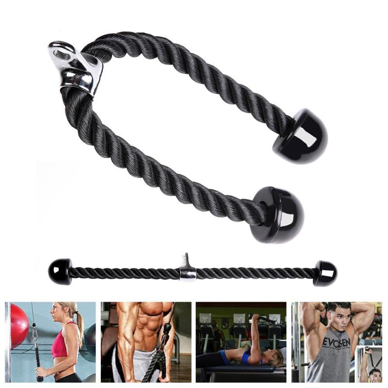 

Down Training Triceps Brachii Pull Rope Home Fitness Equipment Accessorie Durable Multiple Exercises Non-slip handle Easy To Use