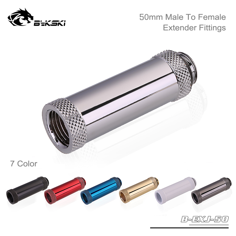 

Bykski B-EXJ-50, 50mm Male To Female Extender Fittings, Boutique Diamond Pattern, Multiple Color G1/4 Male To Female Fittings