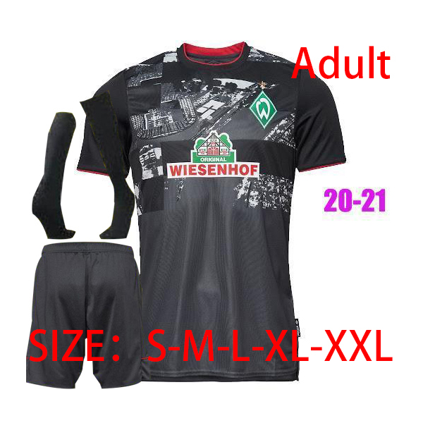

20 21 SV Werder Bremen Soccer Jerseys 2021 2020 Retro #10 KRUSE KLAASSEN FÃ¼llkrug BITTENCOURT RASHICA M.EGGESTEIN Football shirts 16-xxl, Black;yellow