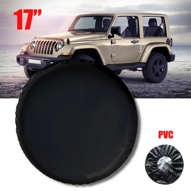 

17 Inch Spare Wheel Tire Tyre Cover Case Soft Bag Protector for Wrangler 2020- 2020 31 Inch-32 Inch Wheel Tire