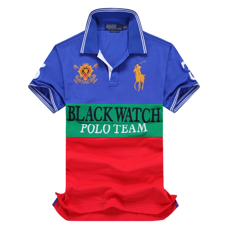 

Black Double Color V-Neck Short-Sleeved Blouse Male Young Trend
