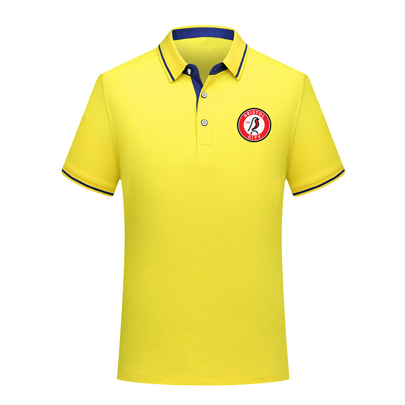 

2020 bristol city men Soccer Polo Shirt Football Short Sleeve polos Fashion Sport training Polos Football Soccer T-Shir