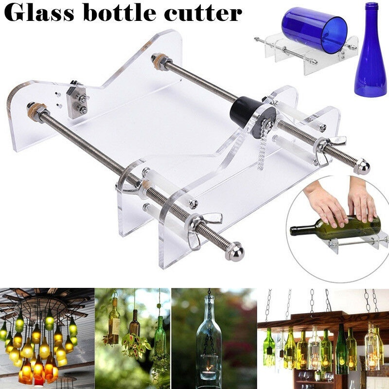 

DIY Glass Bottle Cutter Machine Tools Professional Cutting Bottles Glass Bottle-Cutter Machine Suitable for Most Bottle