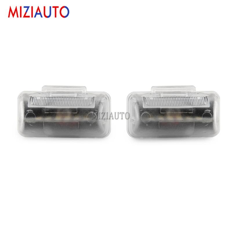 

1 Pair LED License Number Plate Light For TRANSIT 6 7 Number License lamp Car Accessories Rear Tail Stop Warning Light, As pic