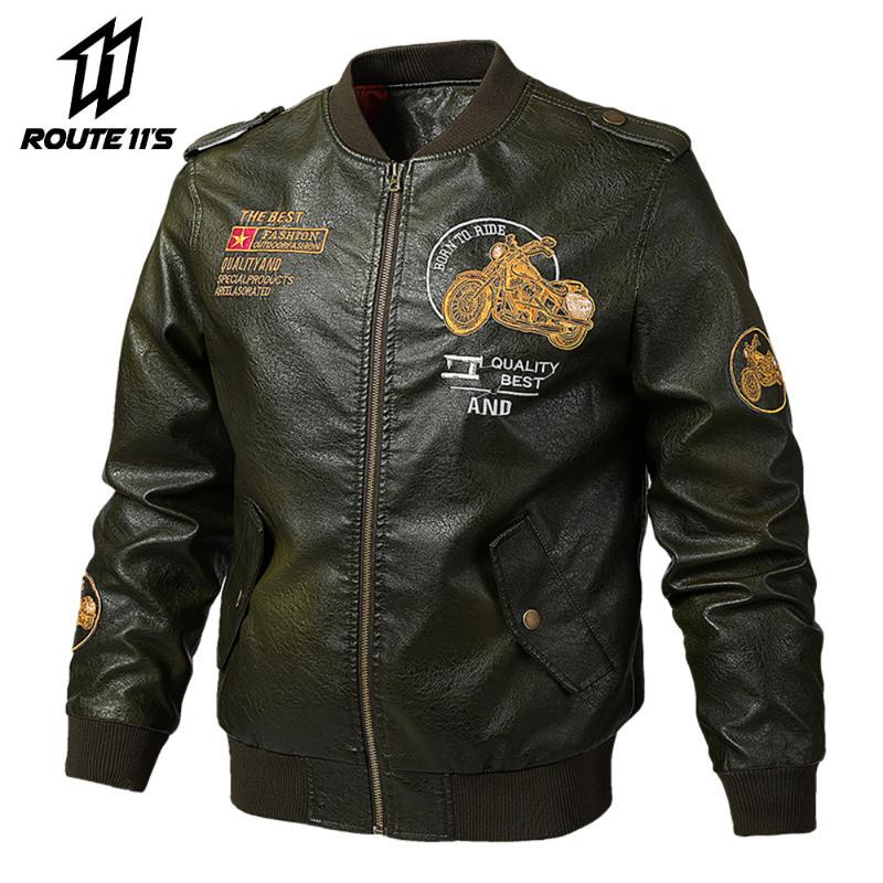 

Motorcycle Jacket PU Leather Riding Jacket Moto Leather Biker Clothing Retro Stylish Coat Windproof Motorcycle Equipment