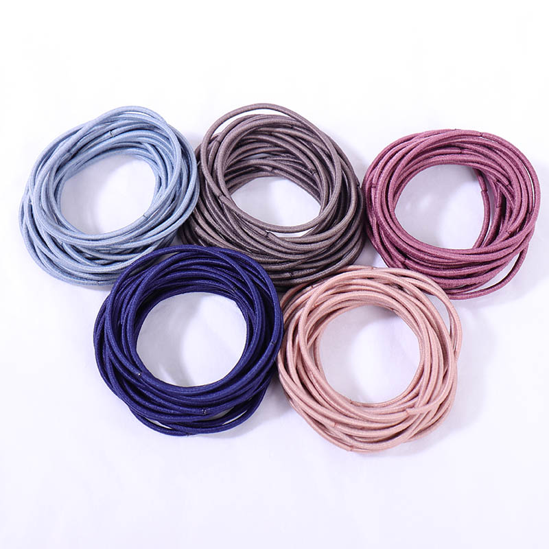 

Five-color mixing Color Rubber Band Hair Ties/Rings/Ropes Gum Springs Ponytail Holders Hair Accessories Elastic Band, 100pcs