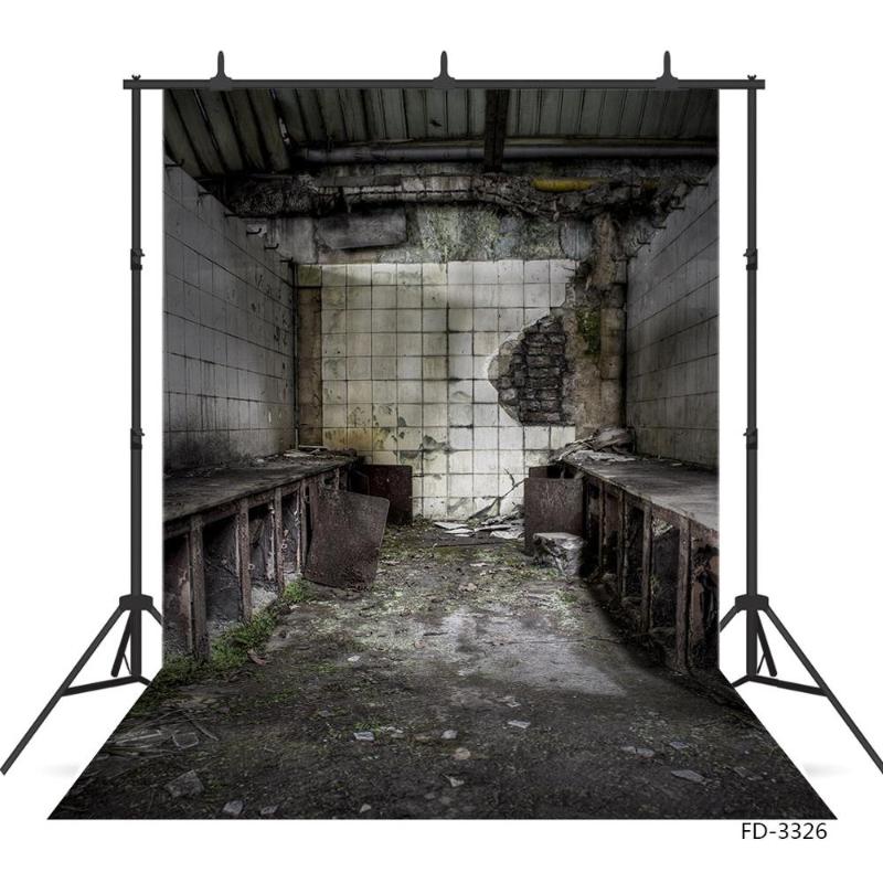 

Abandoned Room Computer Printed Photography Backgrounds Portrait Photographic Backdrops Photo Studio Photobooth Camera Photo