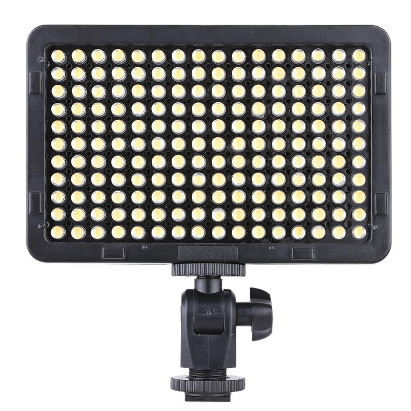 

Portable Video Photography Studio Light Lamp Panel 176 LEDs 5600K for Cannon Pentax Camcorder DSLR Camera