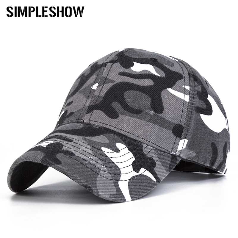 

2020 Snow CaBaseball Caps Men Summer Mesh Cap Tactical Camouflage Hat For Men Women High Quality Bone Masculino Dad Hat Caps, Green