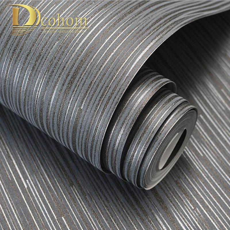 

Fashion Simple Solid Color Striped Wallpaper For Walls 3D Home Wall Paper Rolls For Bedroom Living Room Sofa TV Background Decor, 163