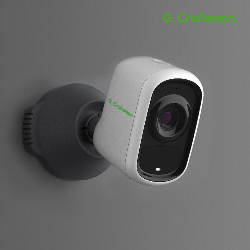 

Smart Battery Camera Cloud Storage 1080p Wire-Free Security Camera with AI Inside Weatherproof Outdoor PIR APP Alarm Push