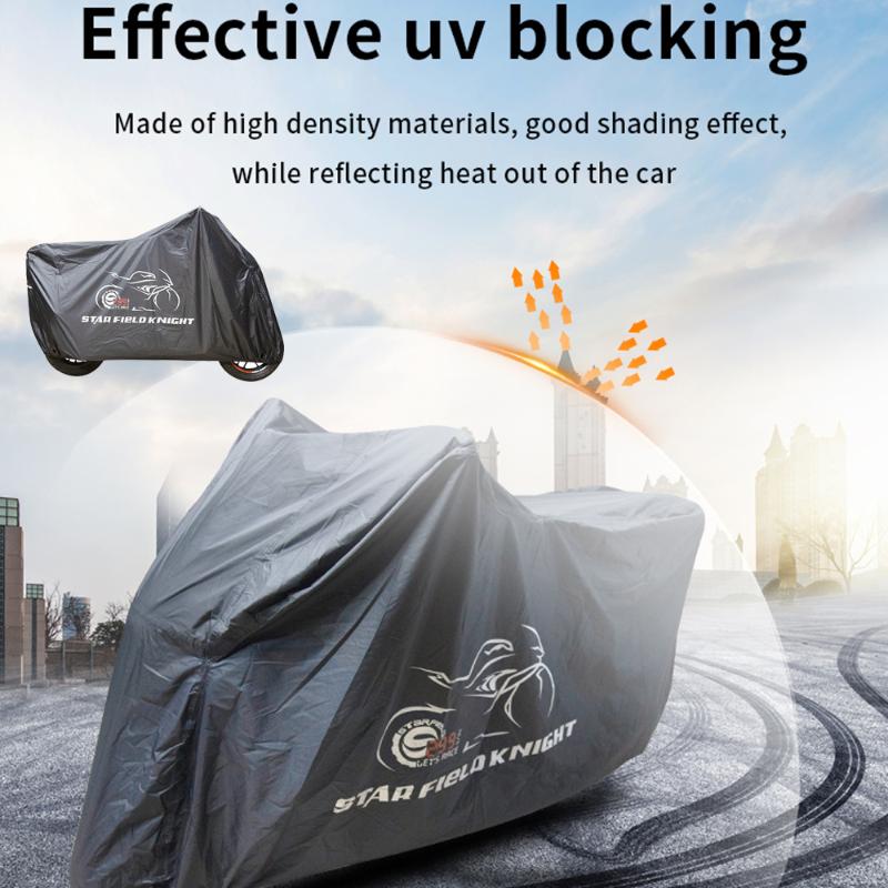 

Motorcycle Cover Bike All Season Waterproof Dustproof UV Protective Outdoor Indoor Moto Scooter Motorbike Rain Cover Reflective