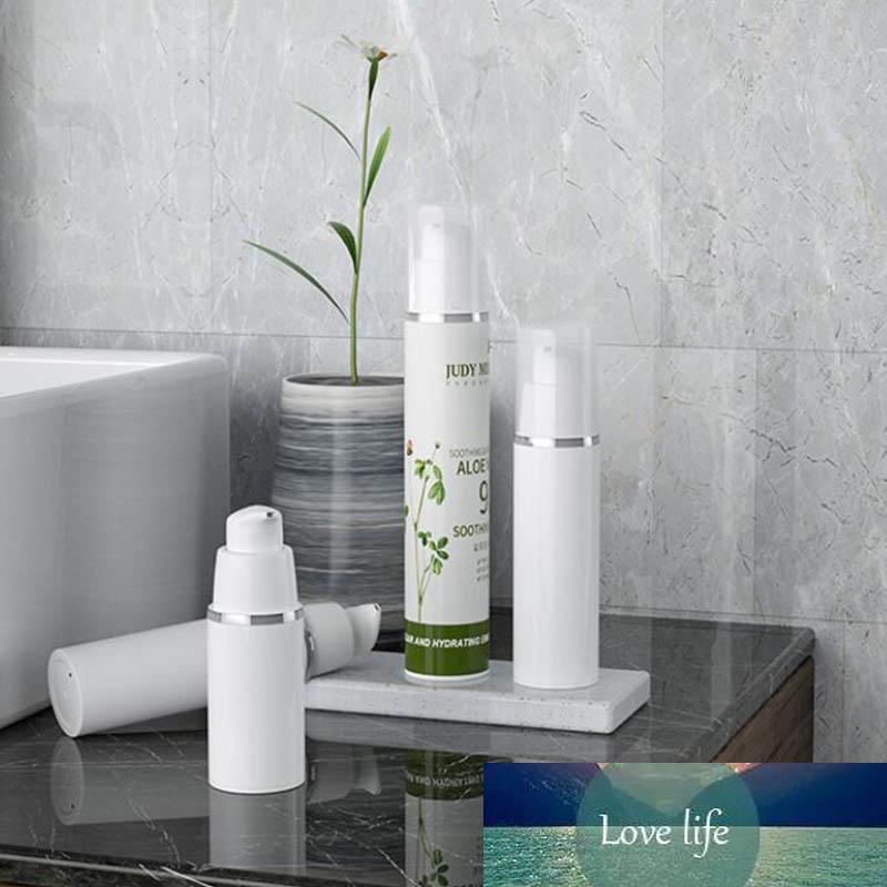 

15ml/30ml/50ml Empty Refillable Acrylic High-grade Airless Vacuum Pump Cream Lotion Bottle Travel Cream Lotion Toner Container Pot