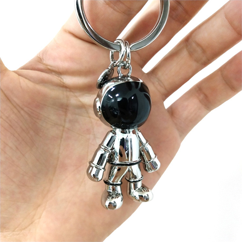

Space robot key chain pendant for lovers car key chain for ladies pendant rings