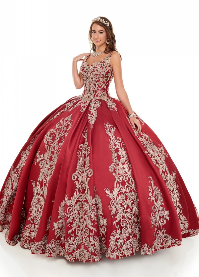 

Designer Red Ball Gown Quinceanera Dresses Spaghetti Beaded Keyhole Back Party Pageant Dress For Sweet 16 Girls, Blue