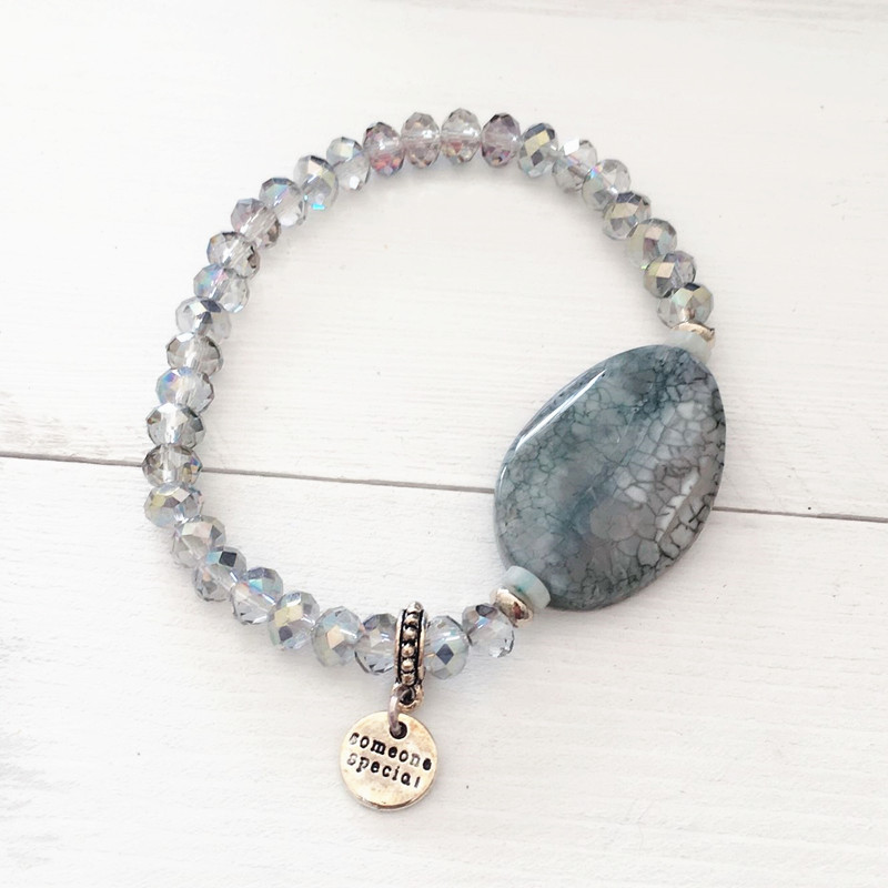 

2020 NEW Natural Stone Bracelet Luxury Jewelry Boho Beaded Crystal Popular Fashion Accessories Friendship Mother's Day Gifts