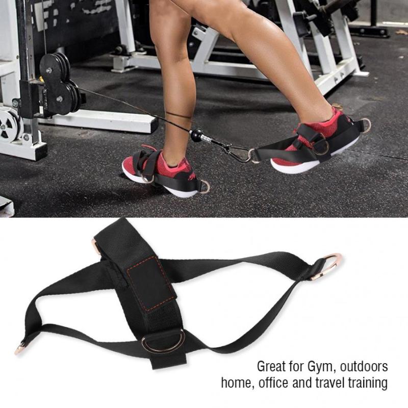 

Fitness Shoe Strap 1Pair Ankle Foot Shoe Strap Sports Fitness Exercise Gluteal Workout Pull Traction Tool Accessories