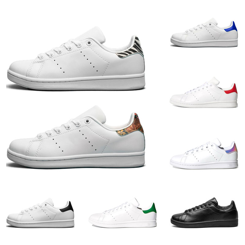 

2020 Smith Shoes for Men Stan Designer Black White Maple Leaf Red Blue Silver Pink Womens Sneakers Casual Shoes Size 36-45, 11