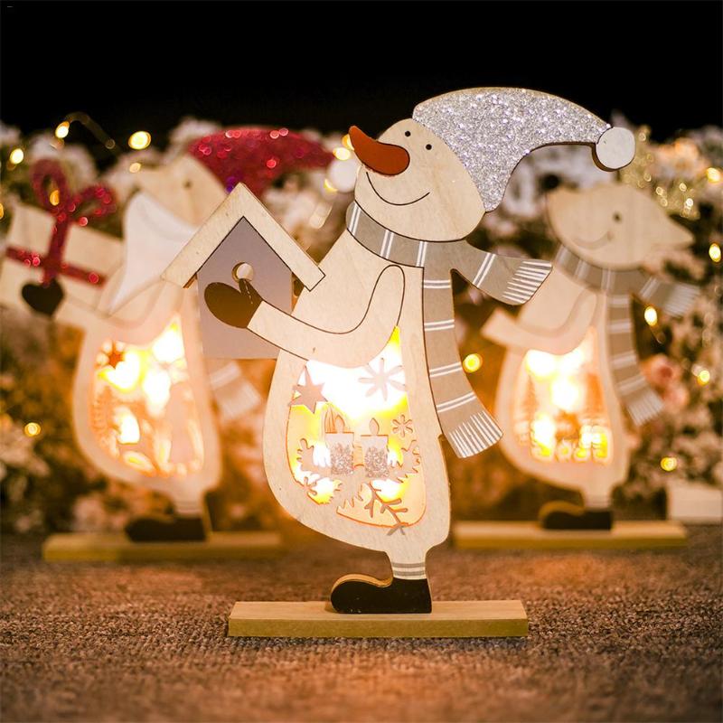 

Christmas 2020 Christmas Wooden Light Battery-powered Tree Growing Ornament Desk Lamp For Children Bedroom Decoration