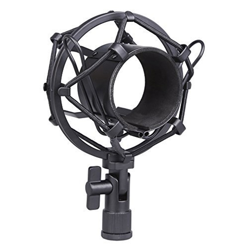 

miniphone Mount 50MM For 48MM-54MM Diameter Condenser Mic Black