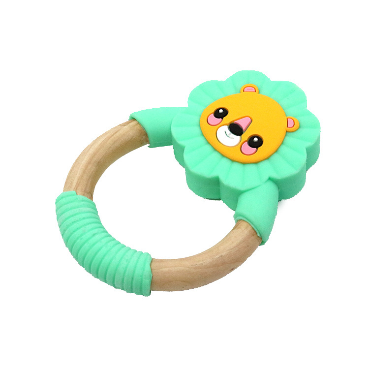 infantino cuddly teether lion