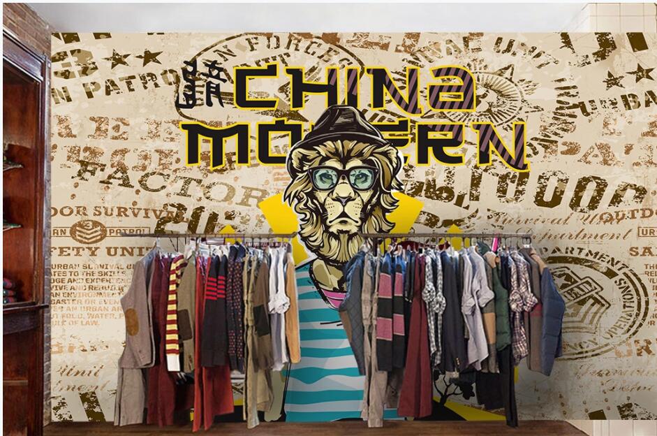 

wallpaper 3d custom photo mural on the wall Trendy personalized clothing background Home decor living room wallpaper for walls 3 d, Non-woven wallpaper