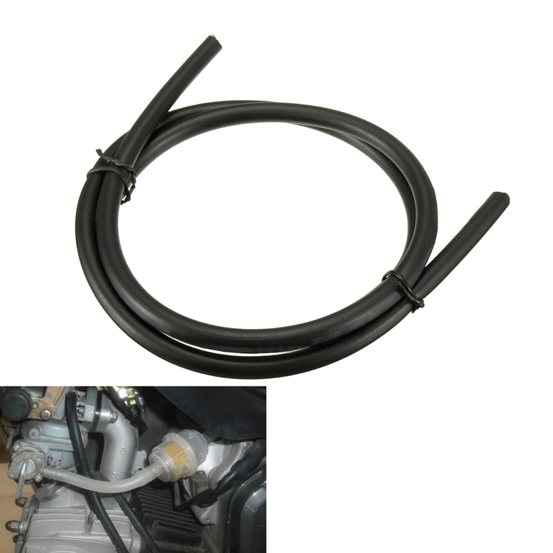 

Motorcycle Fuel Line Petrol Pipe 5mm I/D mm O/D 1m Long Black