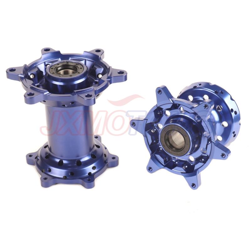 

CNC Machined 36 Holes Front And Blue Rear Wheel Hub For EXC250 EXC525 SX125 SX250 SX-F 450 350 EXC200 2003-2020