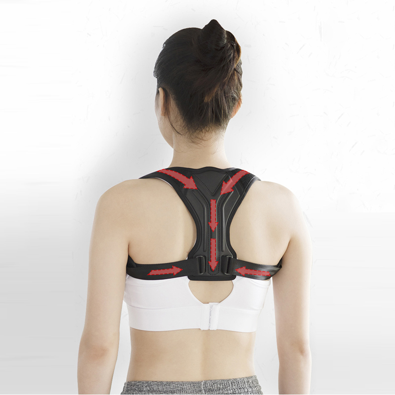 

Back Posture Corrector Corset Clavicle Spine Posture Correction Back Support Belt Women Men Prevent Slouching Relieve Pain, As pic