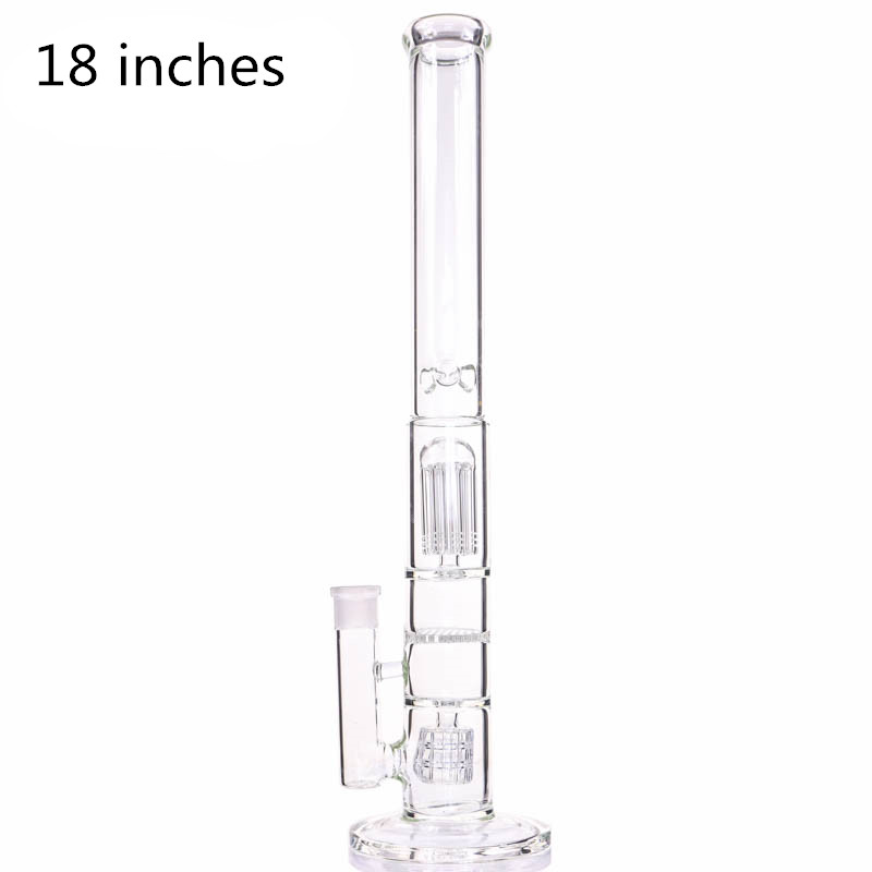 

Giant bong classical design 8 arm tree perc honeycomb cage percolator 5mm thick glass waterpipe