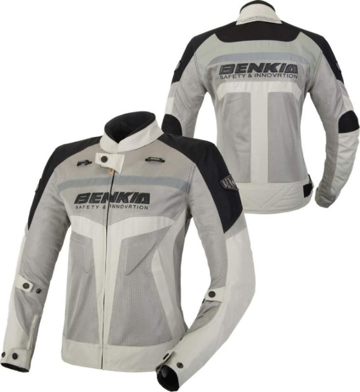 

BENKIIA Motorcycle Jacket for Women Slim Spring Summer Autumn Breathable Mesh Motocross Racing Riding Clothing -XXL