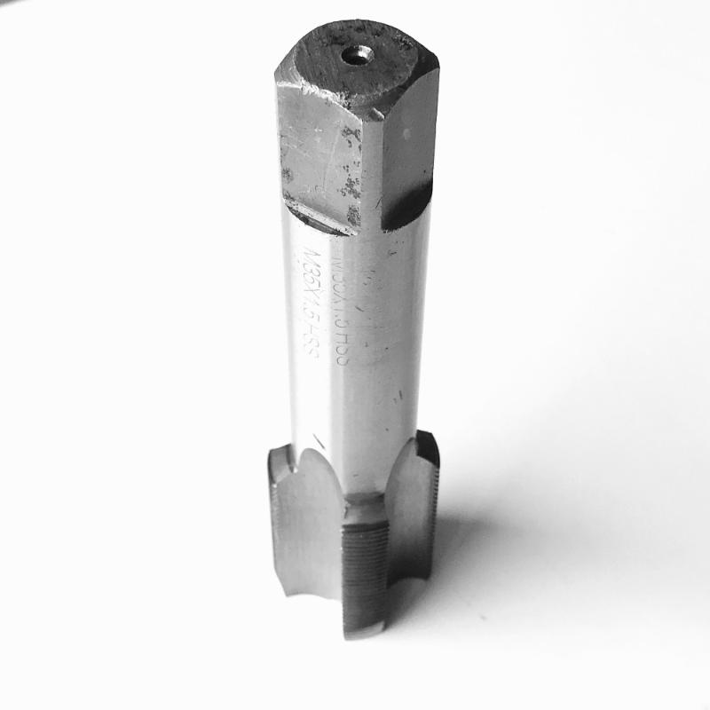 

Free shipping 1PC HSS6542 made straight flute left hand machine tap M36-M42 HSS tap Machine for metal workpieces threading