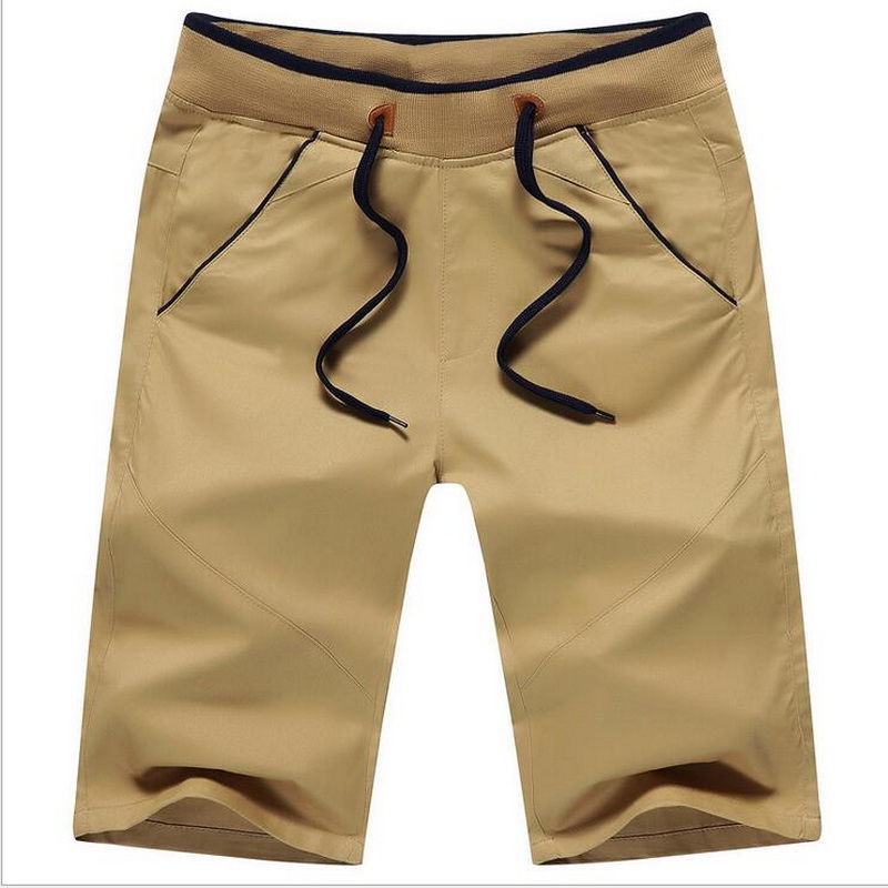 

Mens shorts summer Men's Quick Dry Shorts Men's Cotton Mid Straight Thin Beach Casual Solid, Zavy blue