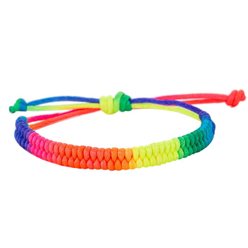 

Colorful String Bracelets for Protection Handmade Thread Amulet Friendship Jewelry