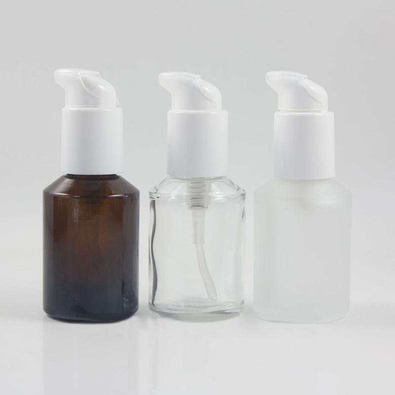 

50pcs Cosmetic Lotion Bottle Refillable Emulsion Cream Bottle 60ml