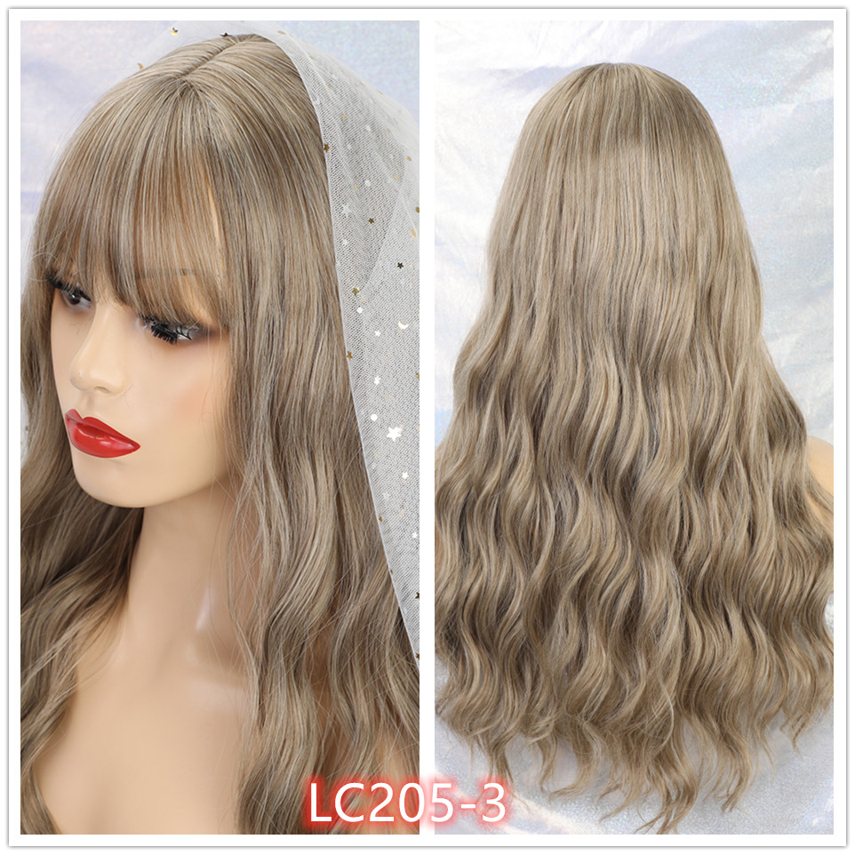 frange cheveux ondulés